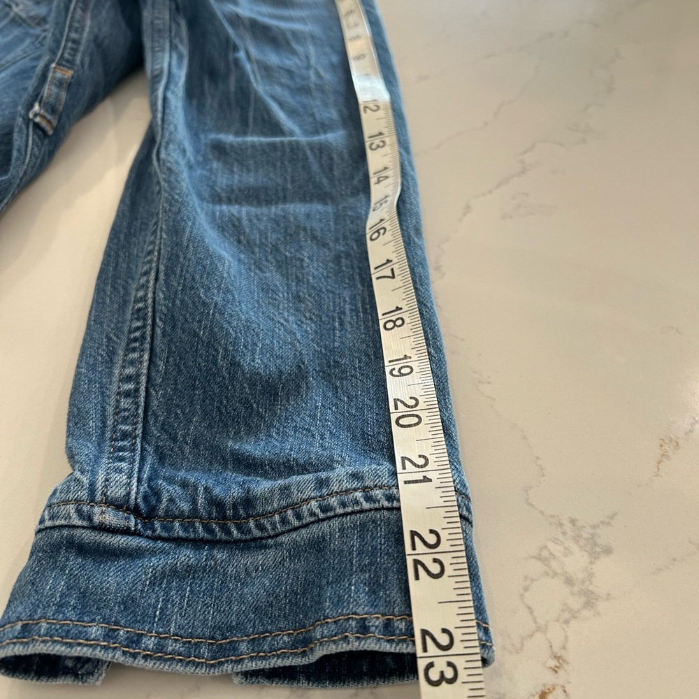 GAP Blue Denim Mini Dress Jacket - Picture 9 of 11